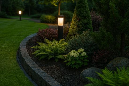 Iluminación en zona residencial